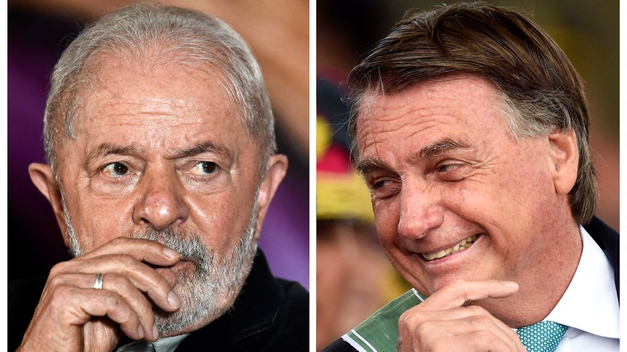 En San Pablo Lula comanda 38 a 28 en Ro de Janeiro 35 a 33 y en Minas Gerais 39 a 26 Foto AFP