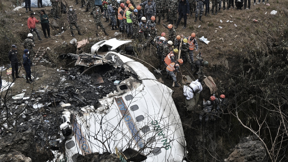 En el accidente de avin que ocurri este domingo perdieron la vida 72 personas Foto AFP