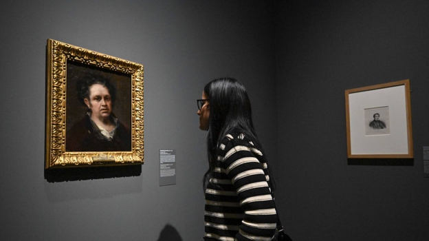 El autorretrato de Goya es una de las estrellas de la exposición