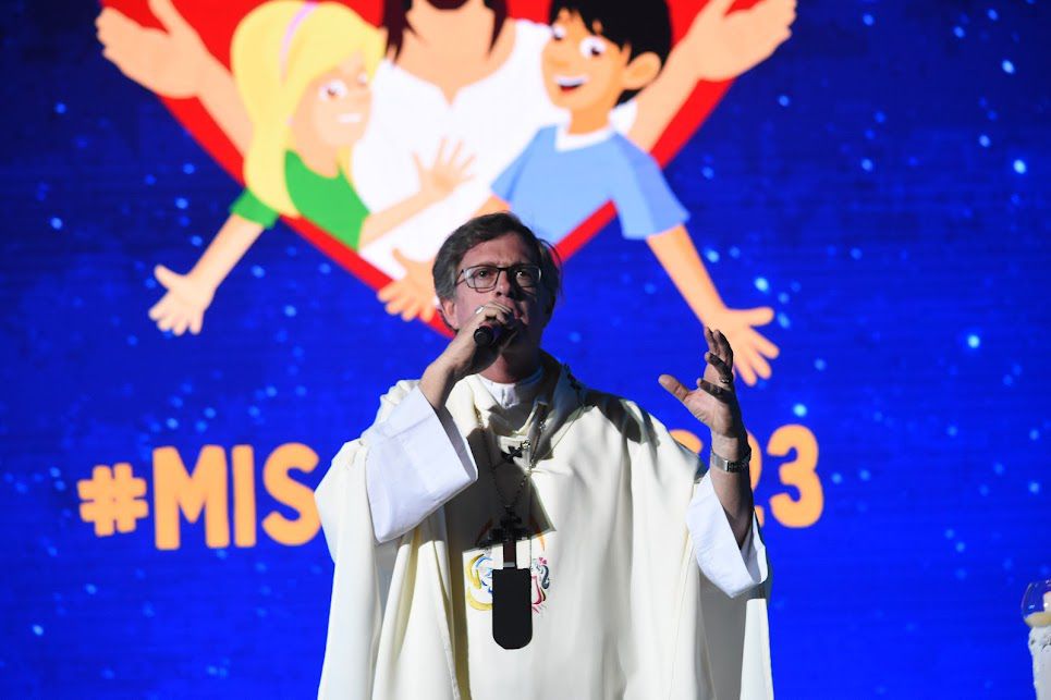 La misa de los niños fue presidida este año por el monseñor José Ignacio García Cuerva
